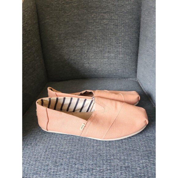 Toms Men's Slip-on Shoes Soft Peachy Pink Color Size 11 - Picture 1 of 9